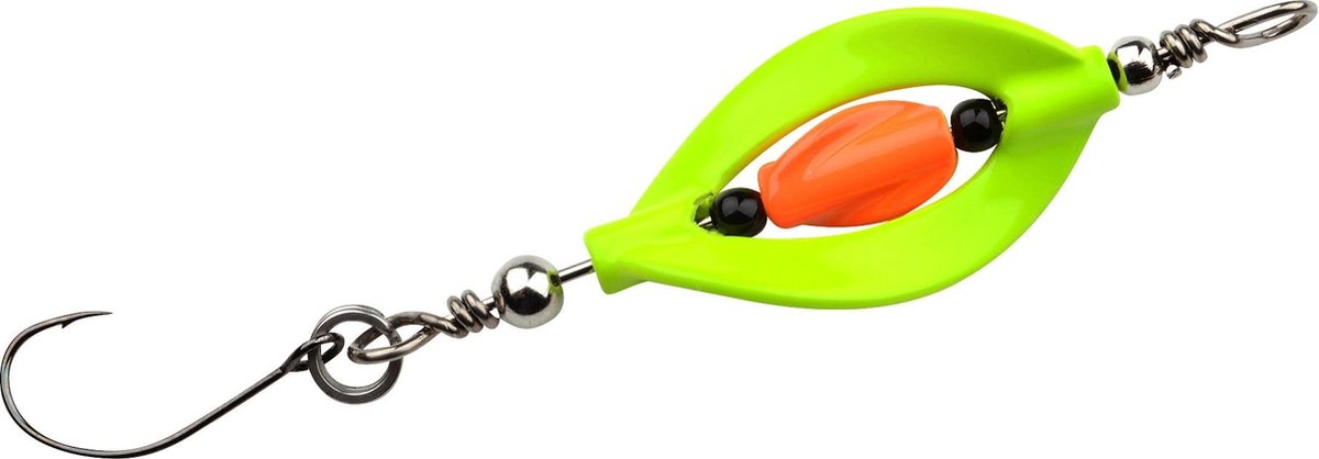 Spro Troutmaster Incy Double Spin Spoon 3.3Gr Black and White