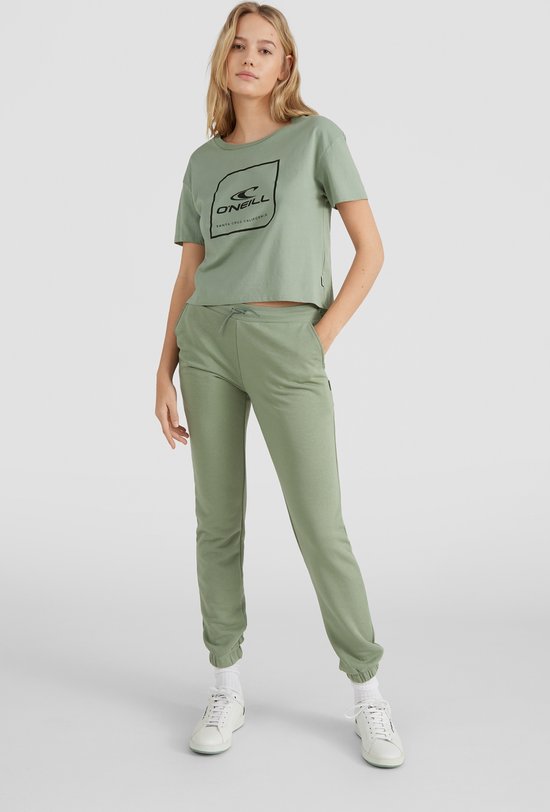 O'Neill Broek Women CUBE JOGGER PANTS Blauwgroen Loungewearbroek Xl - Blauwgroen 60% Cotton, 40% Recycled Polyester