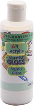 Acrylvernis Glanzende vernis Transparant 100 ML Gloss Acrylic varnish