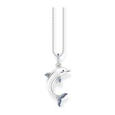 Thomas Sabo Dames-Ketting 925 Zilver Spinell One Size 88481046