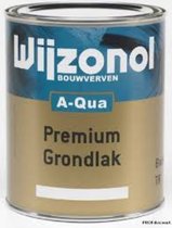 Wijzonol Dekkend Grondlak Zijdeglans RAL 9010 Gebroken wit 1 Liter