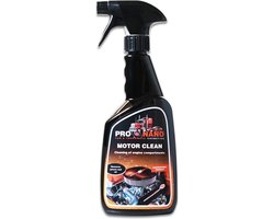 ProNano | Pro Nano Motor Clean 750ml | Nano Technologie | wordt gebruikt voor het reinigen van motorcompartimenten. Het verwijdert gemakkelijk en snel olie, vet en andere verontreinigingen.