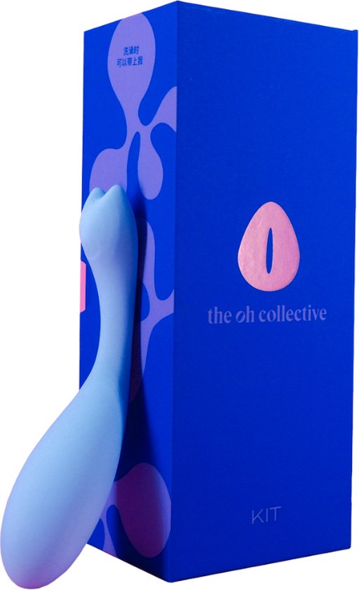 Kit (Blauw) - G-Spot & Clitoris vibrator - Buigbaar - 8 Standen - Krachtig - Waterbestendig - Door vrouwen, voor iedereen