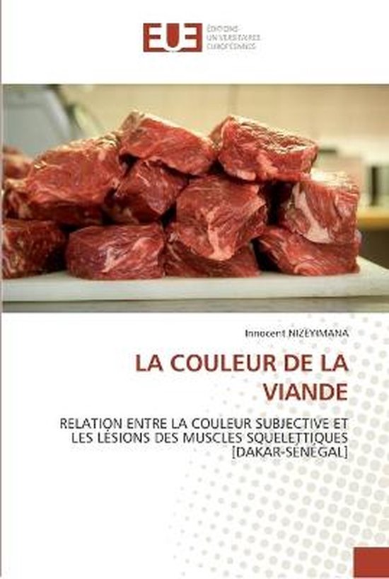 LA COULEUR DE LA VIANDE - cover