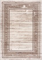 Magic Floor - Tapijt - Woonkamer - Vloerkleed Gabardin 11892 - Beige - Polyester - (150x80cm)
