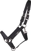 QHP Halster Deluxe - maat Pony - black