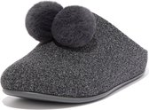 Fitflop™ Vrouwen  Harde zool  Pantoffels / Sloffen - Chrissie vilt - Grijs - Maat 41