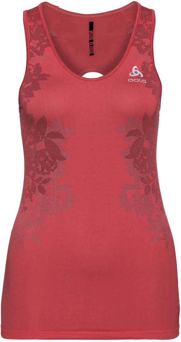 Odlo Shirt Ronde Hals Zonder Mouwen Ceramicool Blac ZWART - Maat XS