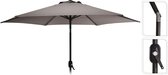 Parasol dia 2,7meter Taupe Draaimeganisme Buisdikte 38mm