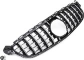 Grille de calandre pour Mercedes W205 C63 PANAMERICANA OPTIK (UNIQUEMENT C63 PRE-FACELIFT) noir / chrome