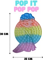 Pop IT XXL - Prinses - extra grote pop it - Fidget toys