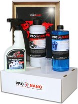 ProNano | ProNano Starter Pack Clean de toutes les roues | LAVAGE SANS CONTACT ! NANOTECHNOLOGIE | Commencez tout de suite avec votre voiture ou votre camion ! C'est possible avec le ProNano Starter Package All Wheel Clean