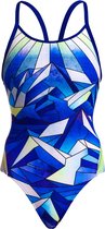 Blue Ascent Diamond back one piece - Dames | Funkita