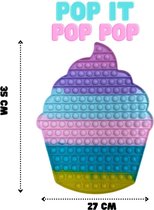 Pop IT XXL - ijsvorm extra groot - Fidget Toys - Pop IT Toys