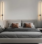 Moderne Muurlamp - 100CM - Decoratie - Muurlamp voor binnen - Slaapkamer  - Lampenkap - Spotlight Lamp - Voor woonkamer, slaapkamer, keuken, kantoor - Goud