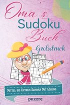 Oma's Sudoku Buch Mittel bis Extrem Schwer Mit Lösung Großdruck
