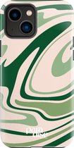 Paradise Amsterdam 'Jungle Swirls' Fortified Phone Case / Telefoonhoesje - iPhone 13 Mini