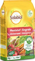 Solabiol Meststof Universeel - 5 kg - Meststoffen voor Moestuin, planten en gazon - Mest met Osiryl