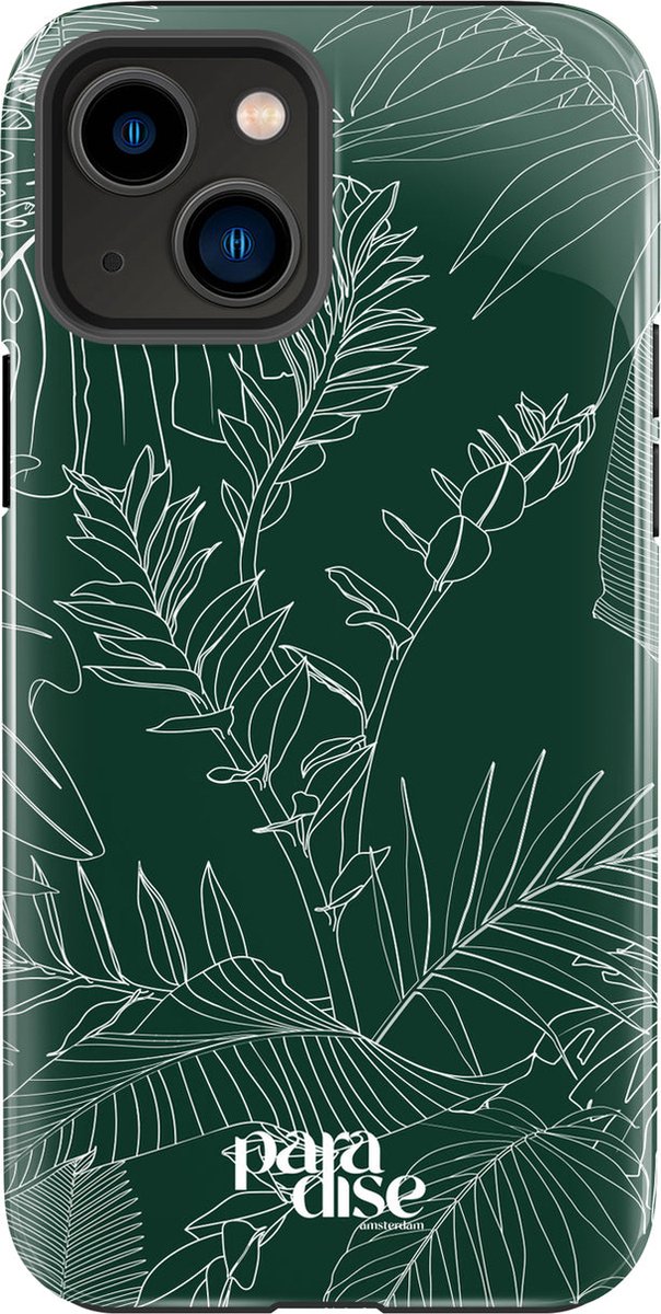 Paradise Amsterdam 'Island Sketches' Fortified Phone Case / Telefoonhoesje - iPhone 13 Mini