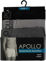 apollo-boxershort-heren-katoen-zwart-3-stuks