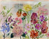 IXXI Flower Garden - Wanddecoratie - 80 x 100 cm