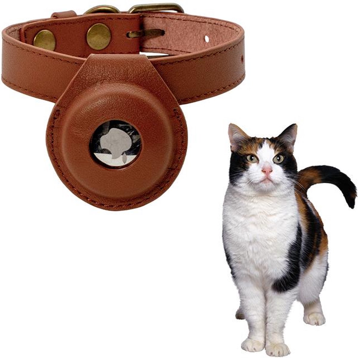 Collier pour chat Vulpes Pets® adapté à Apple AirTag - Collier