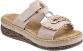 RIEKER V0929-60 Muiltje beige maat 36