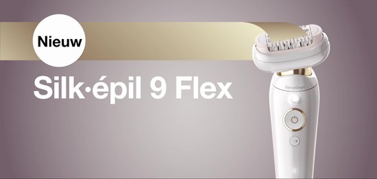 Braun Silk-épil 9 Flex 9-105 Épilateur Avec Tête Flexible Pour Une