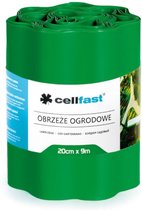 Cellfast - Tuinrand 20cm x 9m - Gazonrand - Groen kleur