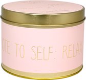 My Flame - Sojakaars - Note to Self, Relax - GEUR: Green Tea Time - 50 branduren