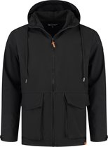 Travelin' Jack Peder - Heren Jacket - Outdoor jas mannen - Zwart - Maat XXL