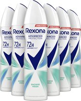 Bol.com 6x Rexona Deodorant Spray Shower Fresh 150 ml aanbieding