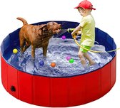 Petysplash-Hondenbad - 120*30cm-Hondenzwembad - Opvouwbare Dierenzwembad - honden badje - Verkoeling Voor Huisdieren