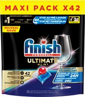 Finish Ultimate All in 1 Regular Tablettes pour lave-vaisselle - 42 pièces