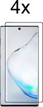 Samsung Note 10 Plus Screenprotector - Samsung Galaxy Note 10 Plus screen protector - Full cover - 4 stuks