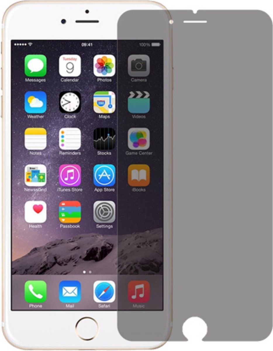 Fooniq Privacy Screenprotector - Premium Kwaliteit - Geschikt Voor Apple iPhone 7/8 Plus