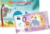 Baby's eerste geld Muntset 2022 blauw