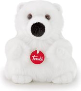 Trudi - Fluffy Ijsbeer - Pluche knuffel - Ca. 20 cm Maat S - Voor jongens en meisjes - Wit S-TUDN5000