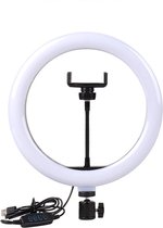 Axnen® Selfie Ring - LED Lamp Voor Telefoon - Ring Licht Voor Live Video Streaming - Roteerbaar – Verstelbare Helderheid – Hoge Kwaliteit