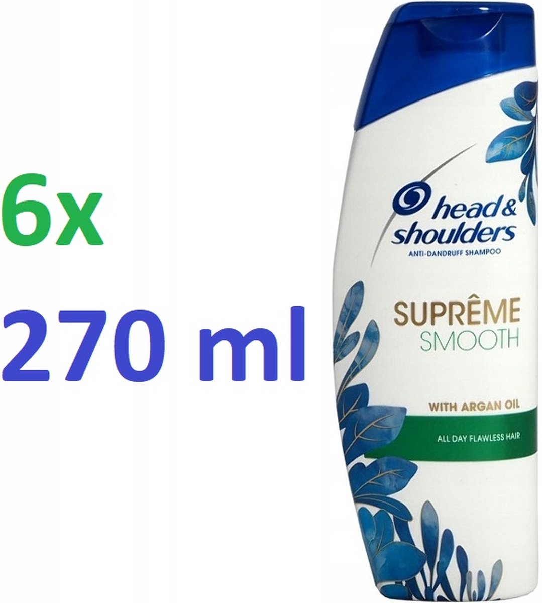Head & Shoulders Suprême Smooth Shampoo Voordeelbox - 6 x 270 ml