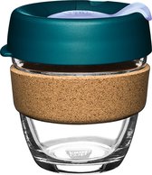 KeepCup koffie Beker to go - glas/kurk 100% recyclebaar 227 ml - Eventide
