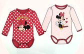 Disney Baby Minnie Mouse Rompers - Maat 86/92 - 2 Stuks