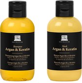 Soivre Argan & Keratine haircare set travel size