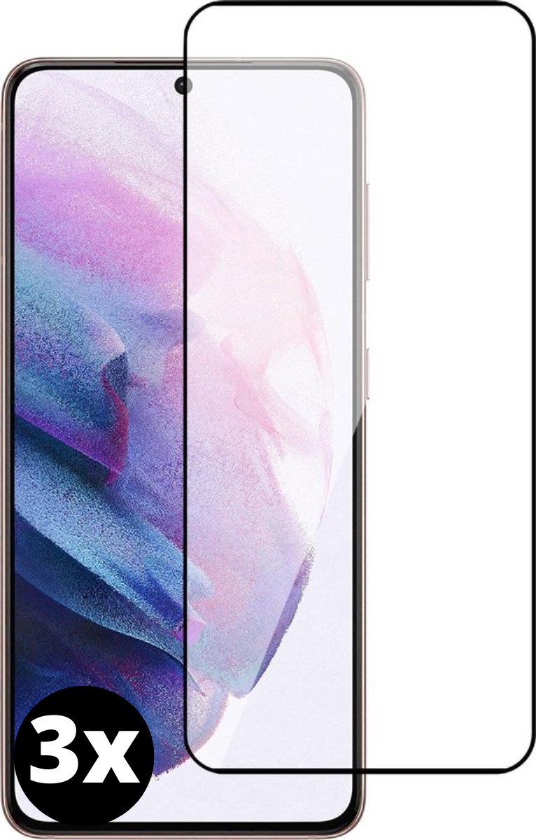 Fooniq Screenprotector 3x - Premium Kwaliteit - Geschikt Voor Samsung Galaxy S21 Ultra