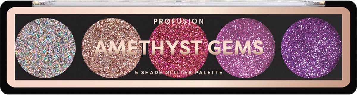 Profusion Glitter Palette Amethyst Gems