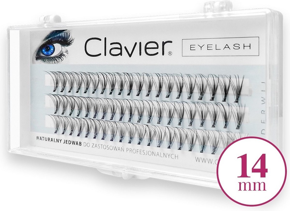 Clavier - Eyelash kępki rzęs 14mm