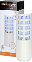 Knock Off Insectenlamp 9 Watt – Vliegenlamp met 50m2 vangstbereik – Stekkermodel – Duurzame materialen – Inclusief lijmplaatjes