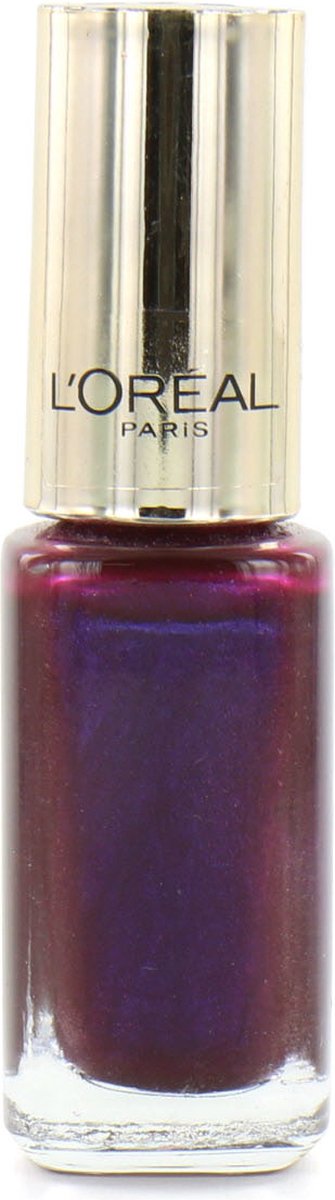 Goedkoopste L'Oréal Paris Color Riche Le Vernis Fatal - 502 Purple Disturbia - Paars - Nagellak