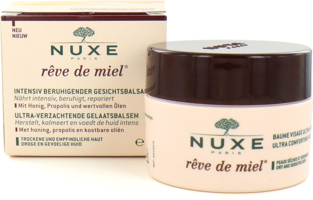 Goedkoopste Nuxe Reve de Miel Ultra Comforting Face Balm - 50 ml - Dagcrème