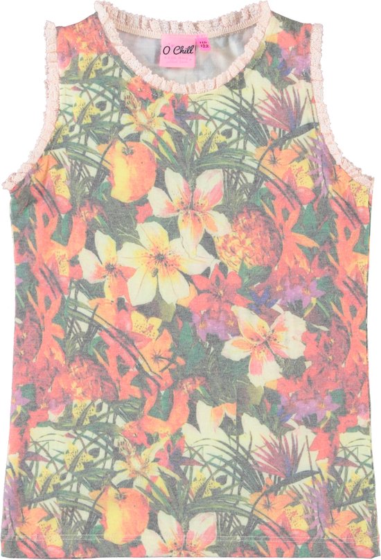 OChill-Girls Singlet Xiomare-Rose